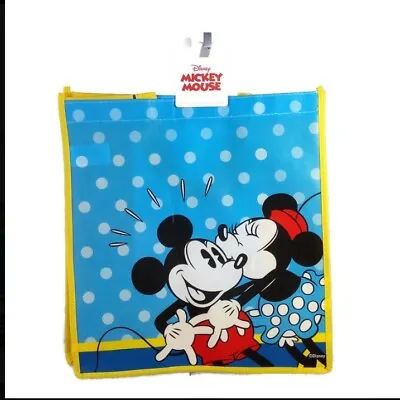 Disney Mickey Mouse Reusable Eco Friendly Shopping Tote Bag With Handles NEW  • $5.76