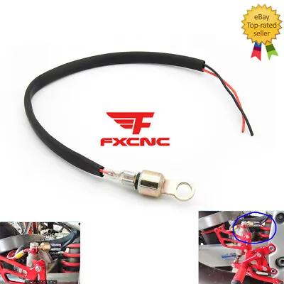 10mm RearSet Hydraulic Pressure Universal Banjo Switch Brake Light Motorcycle • $9.99