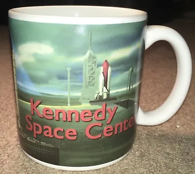 Large Kennedy Space Center Coffee Mug Space Shuttle NASA Astronaut Launch Site ! • $41.20