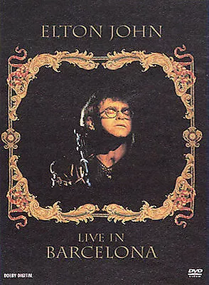 Elton John - Live In Barcelona (DVD 2002) • $6