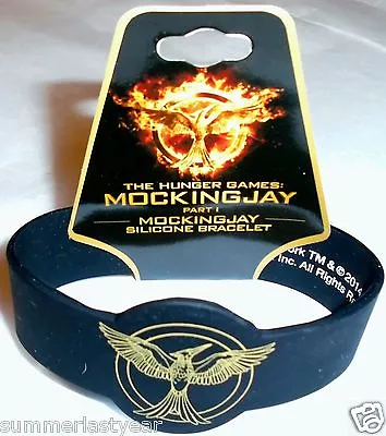 The Hunger Games: Mockingjay Part 1 Silicone Rubber Bracelet ~neca~ Free Ship • $14.50