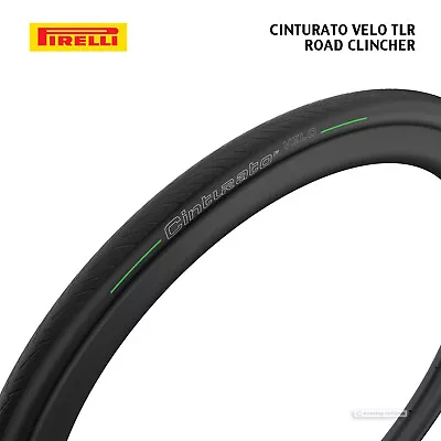 Pirelli CINTURATO VELO TLR Tubeless Ready Road Tire : 700 X 28 Mm BLACK • $139.16