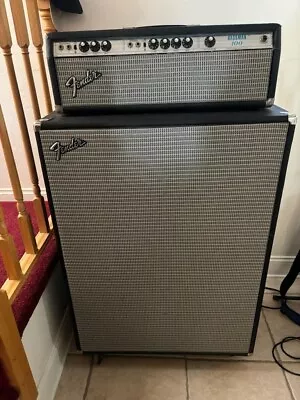 Fender Bassman 100 Amplifier Silverface.  • $2000