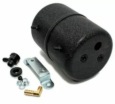 Black  Universal 5  X 7  Brake Vacuum Canister  SBC Chevy BBC SB Ford Mopar V8 • $49.99