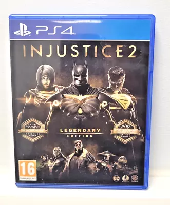 Injustice 2 Legendary Edition PS4 EXCELLENT Condition PS5 Compatible • $55.48