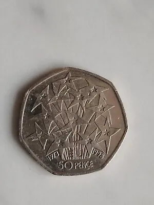 European Union 1998 50p • £6