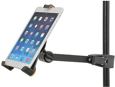 Bracket For 8.9  - 10.4  Tablets IPad 2 3 4 To 14 - 28mm Microphone Stands Poles • £12.99