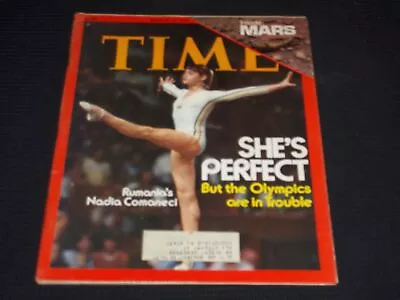 1976 August 2 Time Magazine - Nadia Comaneci Cover - L 11078 • $49.99