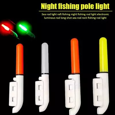 Flash Fluorescent Light Bite Alarm Fishing Rod Tip Lightstick Glow Stick T4K8 • £3.75