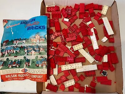 Vintage Assortment Of Bricks American Plastic - Optional Packaging • $20