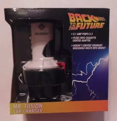 Back To The Future Mr. Fusion USB Car Charger To Charge All Phones NEW/SEALED!! • $125.99