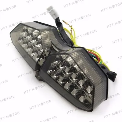 Tail Light For Yamaha YZF R6 2003-2005 R6S 06-08 LED Integrated Turn Brake Smoke • $28.99