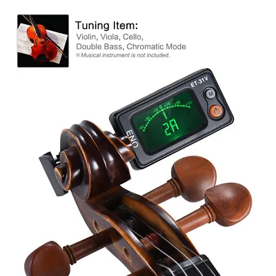 $16.49 • Buy Eno Guitar Tuner - Clip-On Tuner For Guitar, Ukulele And Violin Automatic Tuning