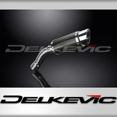 BMW F800 R 2009-2019 200mm ROUND CARBON  SILENCER EXHAUST KIT • $236.40