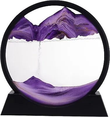 3D Sand Moving Sand Frame Art Picture Glass Scene Dynamic Display Flowing • $39.99