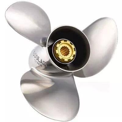 Solas Prop New Saturn B3 Mercury Stainless 9.9-25HP 13 #1231-101-13 • $183.69