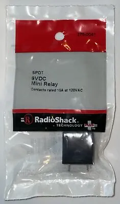 RadioShack SPDT 9VDC Mini Relay 2750041 *FREE SHIPPING* • $7.49