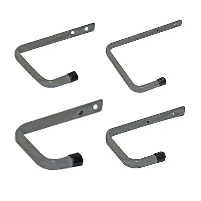 Wall Mounted Jumbo Storage Hooks Shed Garage Hanging Ladder Bike Garden Tools • £5.69