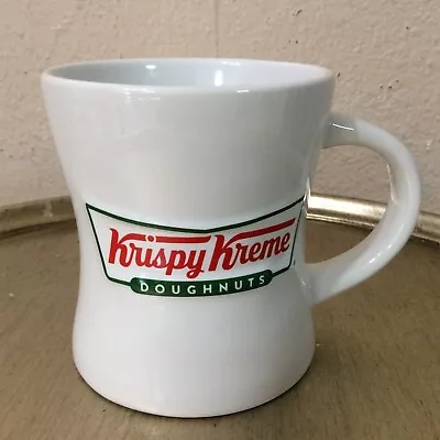 2010 Krispy Kreme Doughnuts Logo Mug Retro Diner Style Ceramic Coffee F398 • $22.99