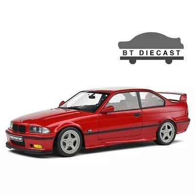 Solido 1994 Bmw M3 E36 Coupe Streerfighter 1/18 Diecast Model Imola Red S1803911 • $50.55