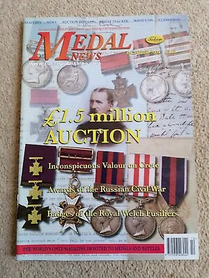 £3.50 • Buy Medal News October 2004 - Crete 1898- Badges Of Royal Welch Fusiliers
