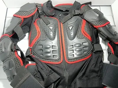 HEROBIKER Motorcycle Full Body Armor Jacket LARGE 🟢 • $49.99