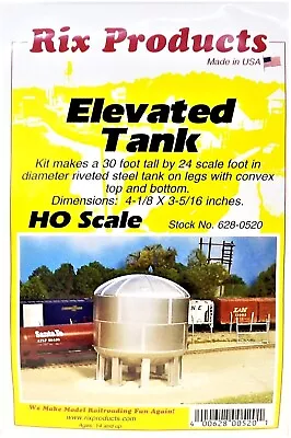 HO Scale Rix Products 628-0520 24' Elevated Water Tank Kit • $11