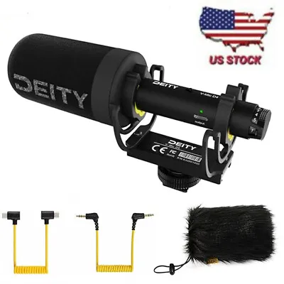 Deity V-Mic D4 Directional Shotgun Video Microphone For Camera Smartphone DSLR  • $64