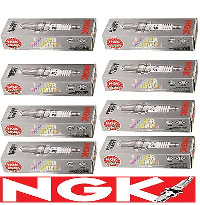 NGK Laser Platinum Spark Plugs BKR6EQUP X 8  AUDI A6 A8 S6 BMW 320i 325i 330i X5 • $97.70