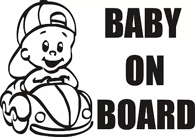 Baby On Board Car Sign • £2.20