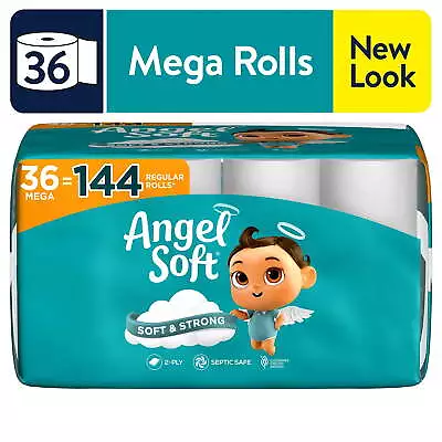 Soft Toilet Paper 36 Mega Rolls • $19.85