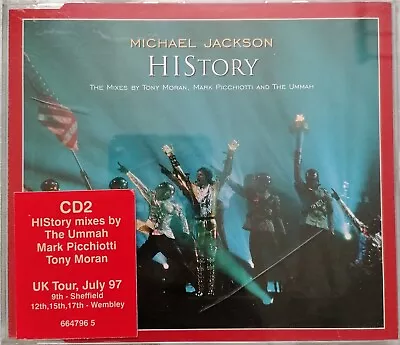 Michael Jackson - HIStory - 1997 - CD Single - CD2 5 Track CD - RARE • £4