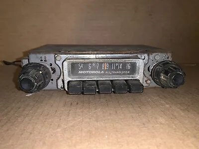 Vintage Motorola All Transistor Car Radio4AT 5198 • $29.99