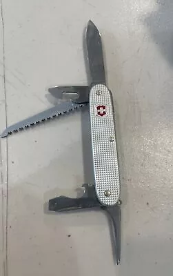 Victorinox 93mm Farmer - Silver Alox - Swiss Army Knife - • $49