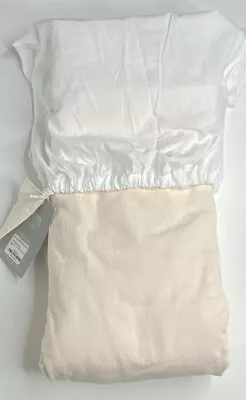 Restoration Hardware Garment-Dyed Vintage Cotton Fitted Sheet Full Blush $129 • $64.99