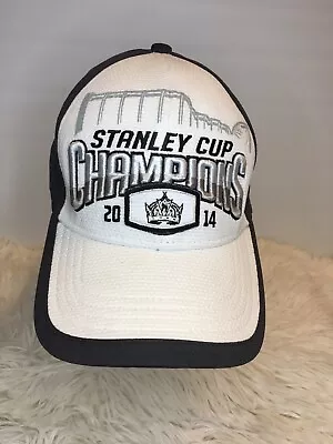 Los Angeles LA Kings 2014 Stanley Cup Champions Locker Room New Era Flex Cap Hat • $9.99