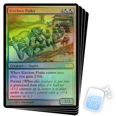$23.99 • Buy FOIL KITCHEN FINKS (FNM) X4 Promo Magic MTG MINT CARD