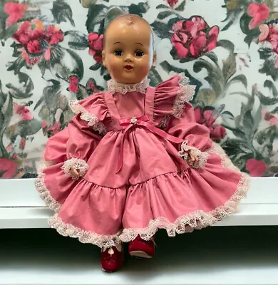 Ideal Vintage Baby Doll USA Magic Skin 40's Replaced Body Sleepy Eyes 16” • $29.99