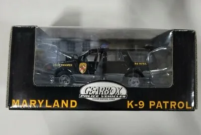Gearbox Ford Police Crown Victoria Maryland K-9 Patrol Diecast  • $30
