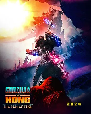 GODZILLA KING KONG THE NEW EMPIRE 13x19 GLOSSY PHOTO MOVIE POSTER • $20.56