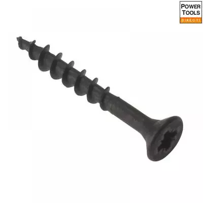 ForgeFix Carcass Screw Pozi SCT Black Phosphate 4.2 X 45mm Box 200 • £4.49