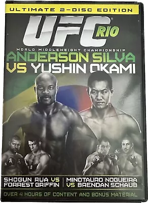  UFC-Rio Anderson Silva Vs. Yushin Okami And More.  2 Disk Edition. Sealed • $13.06