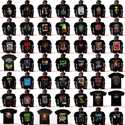 The Best Collection Of Classic Rock #2 Black T Shirts Big Men's Sizes • $15.29