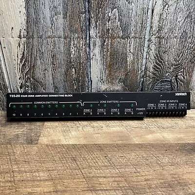 Xantech 4 Zone Amplified Connecting Block Model 795-20 As-is Untested • $24.99