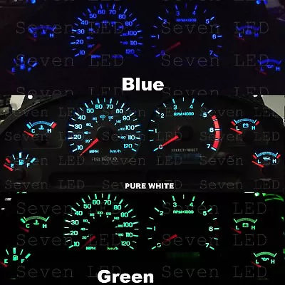 Led Kit For Ford Mustang 99 98 00 01 02 03 04 99-04 Instrument Cluster Gauge  • $17