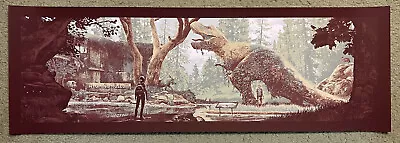 Last Of Us 2 Jurassic Park Variant Art Print Poster Mondo Movie Mark Englert • $219.99