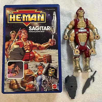 NEW ADVENTURES Of He-Man SAGITAR Complete W/ Box Masters Of The Universe MIB • $169.99