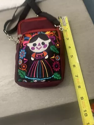 Waist Or Crossbody Bag Mexican Mari Embroidered • $8