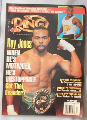 Roy Jones - Mike Tyson - Holiday 1997 The RING Magazine - Vg • $7.95