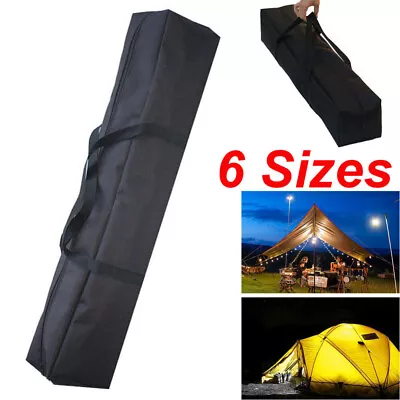 Large Canopy Pole Bag Canvas Tent Swag Storage Pouch Waterproof Outdoor Travel • $6.26